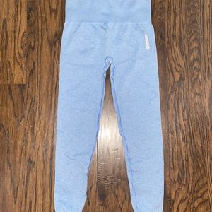 gymshark adapt marl seamless leggings -blue